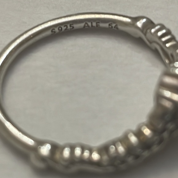 Pandora Fairytale Tiara Wishbone Ring - Picture 8 of 8